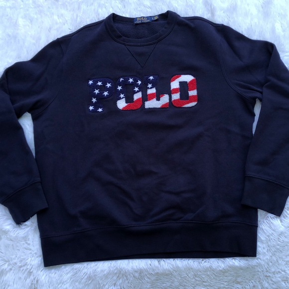 Polo Ralph Lauren Americana Crewneck Sweatshirt - Picture 4 of 10